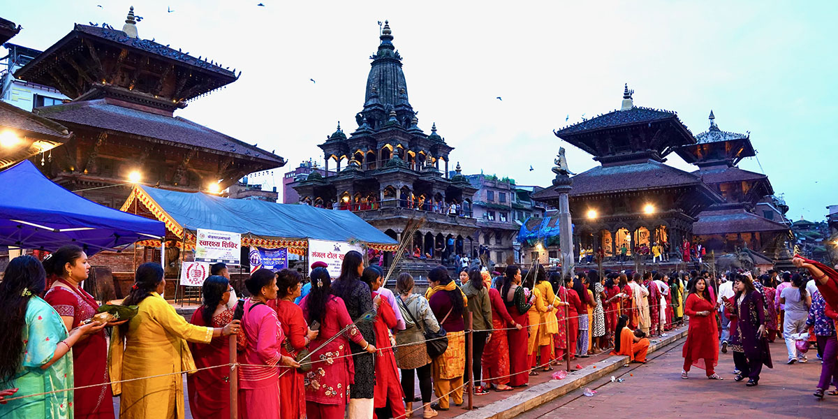 Devotees throng Krishna Temple in Patan [In Pictures]