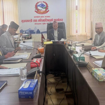 Karnali govt provides Rs 20 million to PM Relief Fund