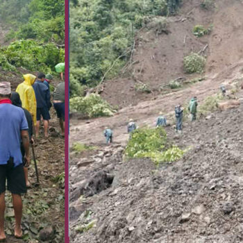 Three dead as landslide buries house in Palpa
