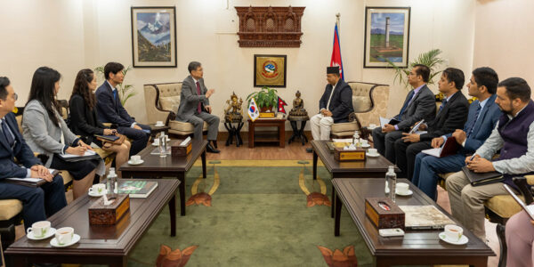 South Korea ready to support Nepal’s post-disaster reconstruction: Foreign Minister Hyun