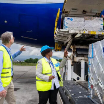 EU, UNICEF bring 84 tons of humanitarian supplies