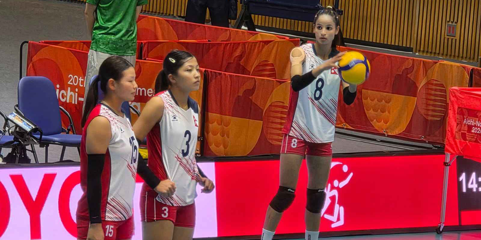 Karatekas miss out on medals, women’s volleyball team register win