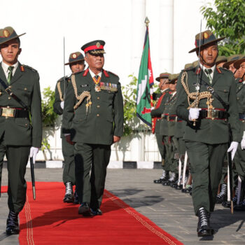 CoAS Sigdel off to China for a weeklong visit
