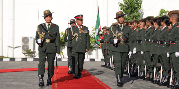 CoAS Sigdel off to China for a weeklong visit