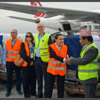 France provides emergency humanitarian aid for Bhotekoshi flood victims