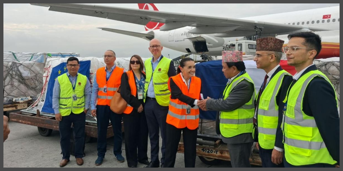 France provides emergency humanitarian aid for Bhotekoshi flood victims