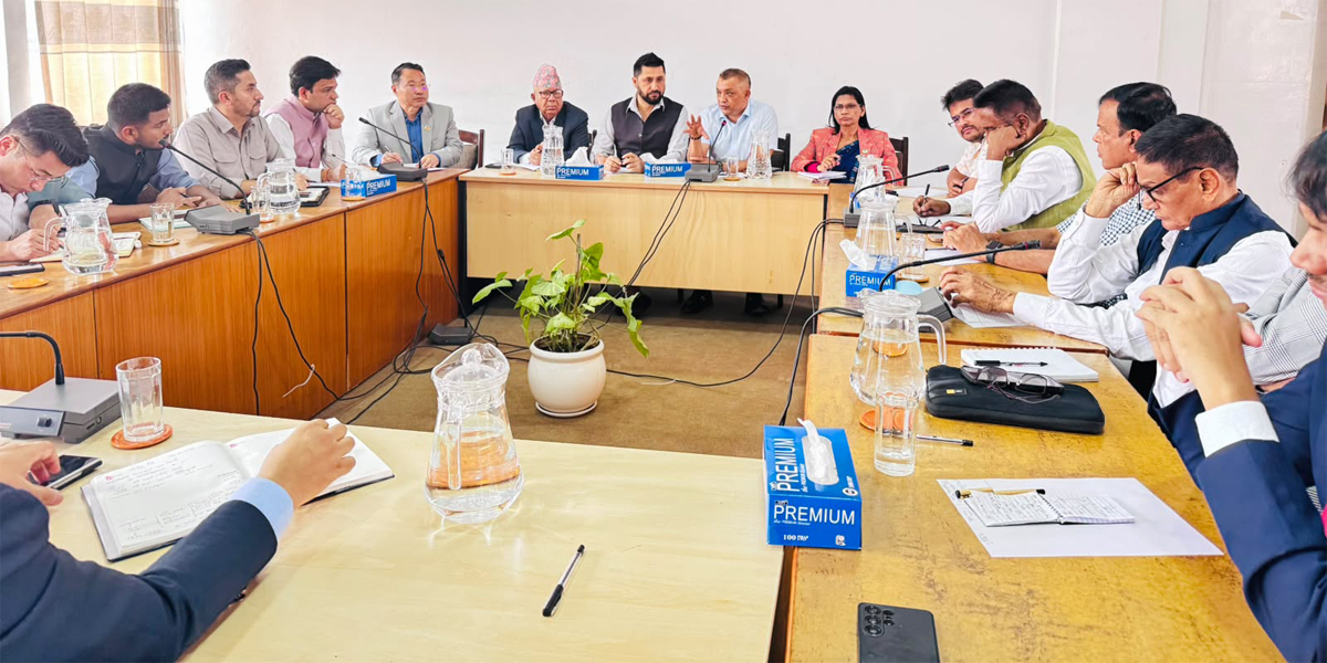 All-party meeting for forming special parliamentary committee