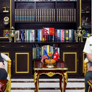Bouldin pays courtesy call on CoAS Sigdel