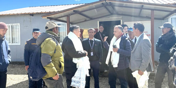 Chinese envoy arrives in Lo Manthang via Korala border
