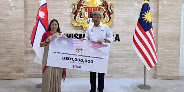 Malaysia donates $1 million to PM Disaster Relief Fund