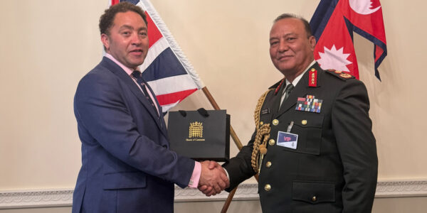 UK minister holds courtesy meeting with CoAS Sigdel
