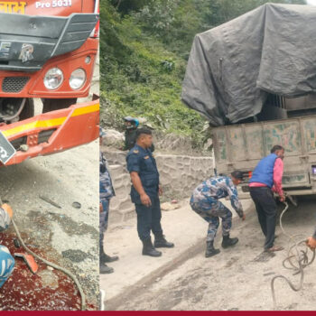 11 inured as bus, truck, microbus collide near Kurintar