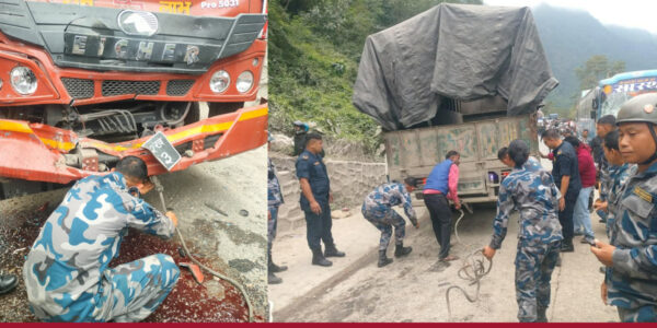 11 inured as bus, truck, microbus collide near Kurintar