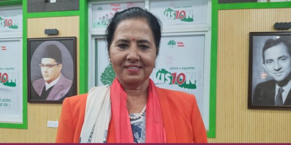 Dila Sangraula becomes first woman to be elected NC general secretary