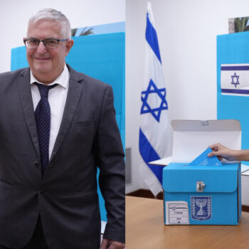 Israeli envoy, embassy staff cast votes in Kathmandu for new Knesset