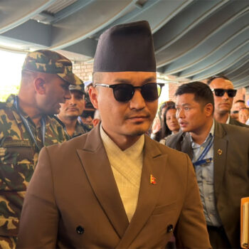 Gurung leaves for New Delhi to attend BIMSTEC home minister’s meeting