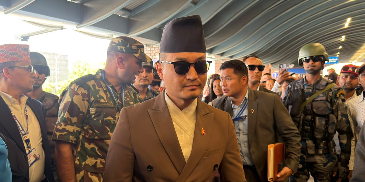 Gurung leaves for New Delhi to attend BIMSTEC home minister’s meeting